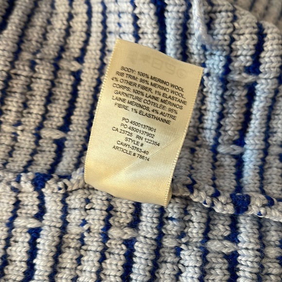 Aritzia Babaton Lacer Cardigan Cornflower/Dark Glimmer - Picture 11 of 11